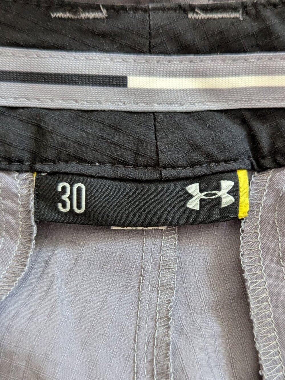 Under Armour Grey Ripstop Cargo Golf Shorts 30 - Picture 5 of 16